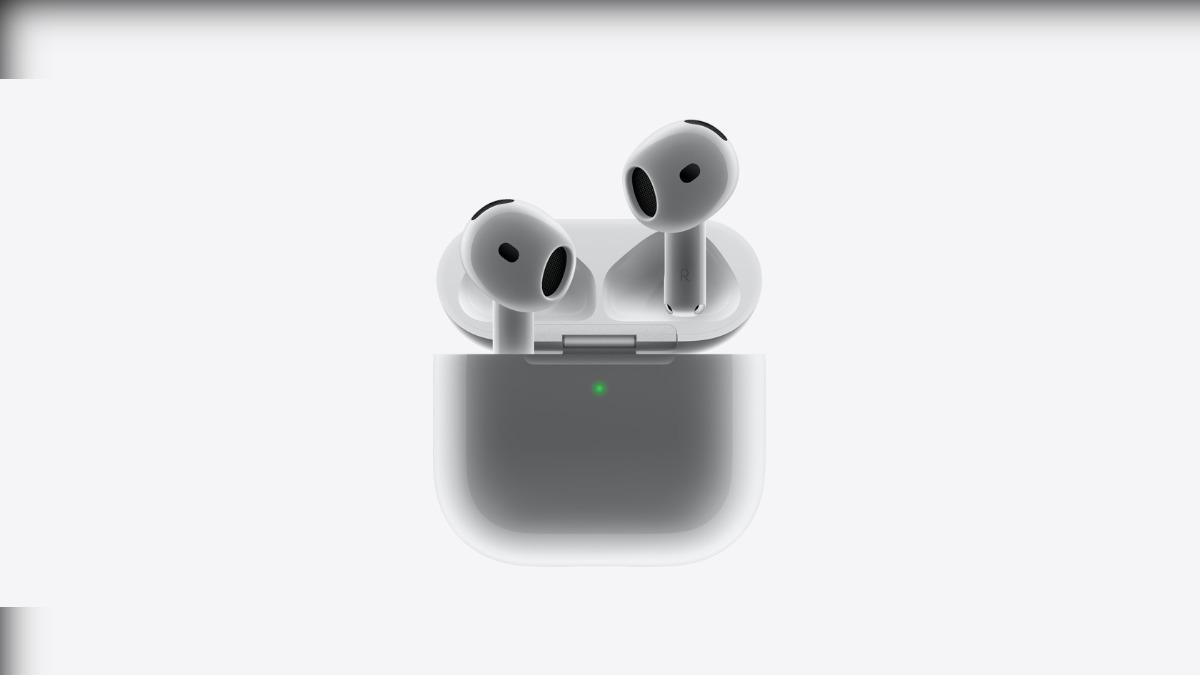 蘋果推出新版AirPods 4耳機，同時解鎖新功能：用戶可以「點頭或搖頭」告知系統是否接電話。（圖／翻攝自蘋果官網）