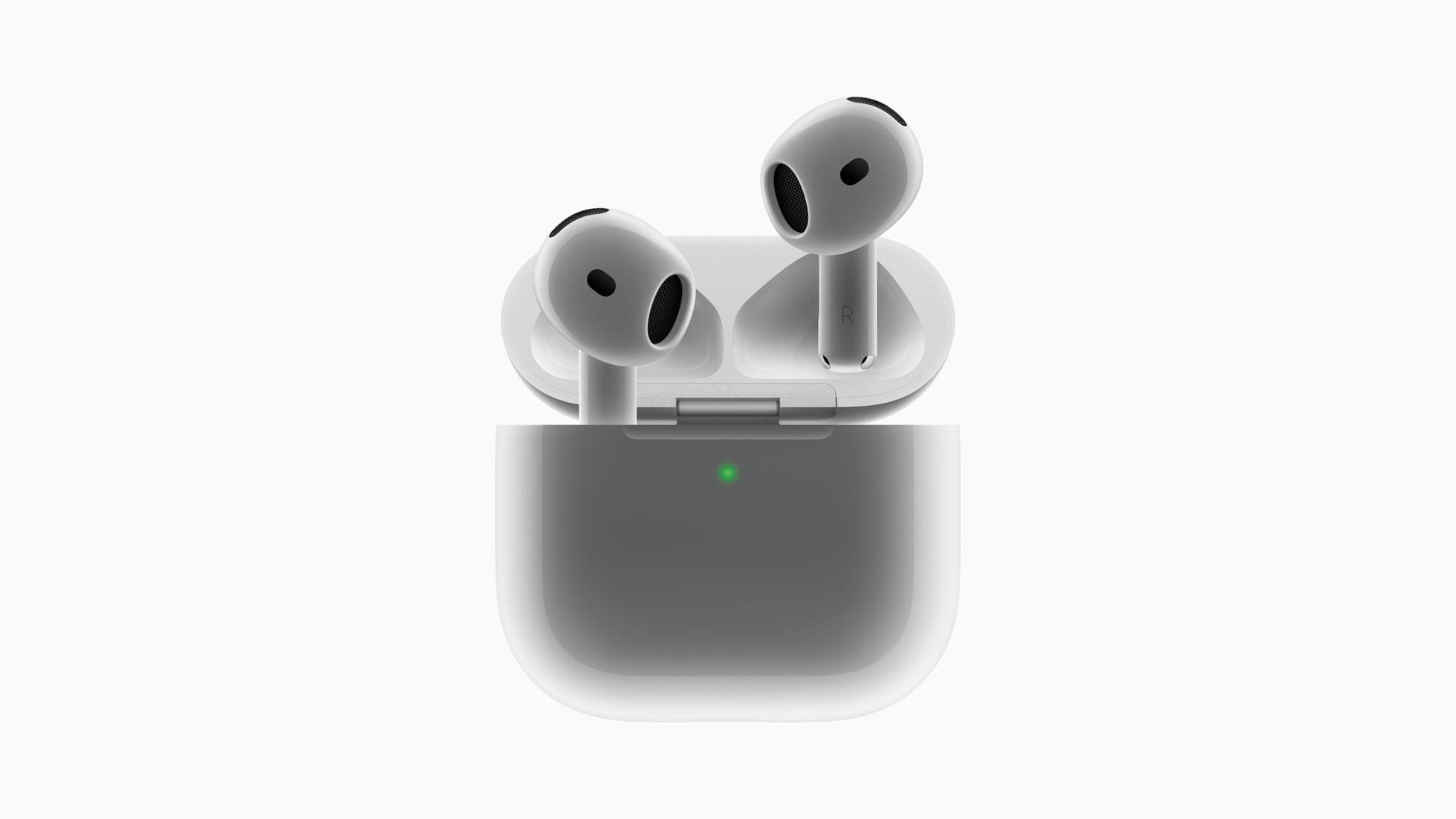 AirPods 4提供入門版以及具備「主動式降噪」功能的雙版本。（圖／翻攝自蘋果官網）