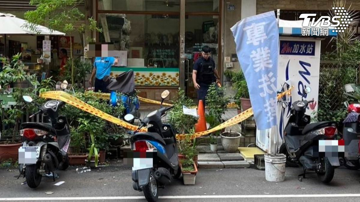 台中市北屯區10日發生一起墜樓意外。（圖／TVBS）