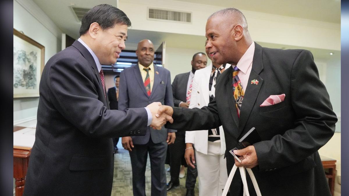 Taiwan to strengthen ties with Saint Christopher and Nevis (Courtesy of MOFA) Taiwan to strengthen ties with Saint Christopher and Nevis