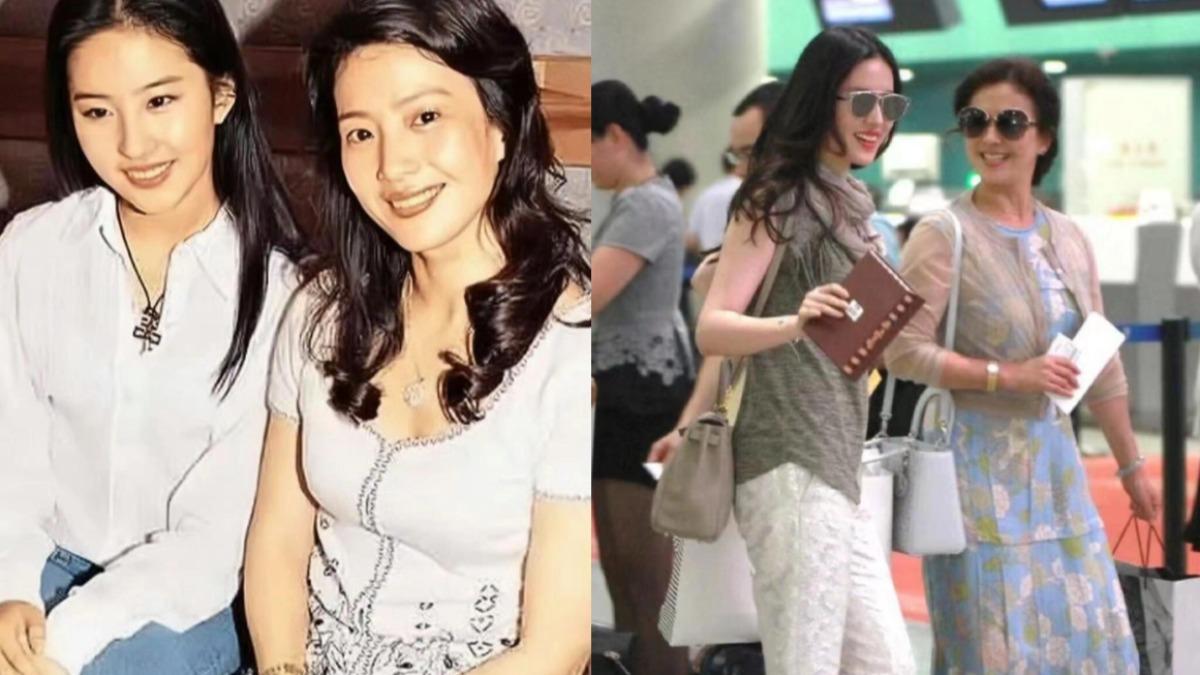 劉亦菲曾公開表示自己是家中最醜的一位。（圖／翻攝自微博）