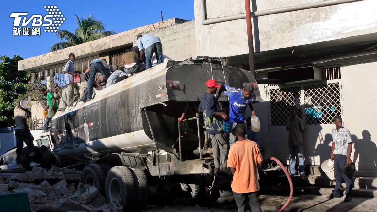 海地西南部油罐車爆炸。（示意圖／達志影像路透社）