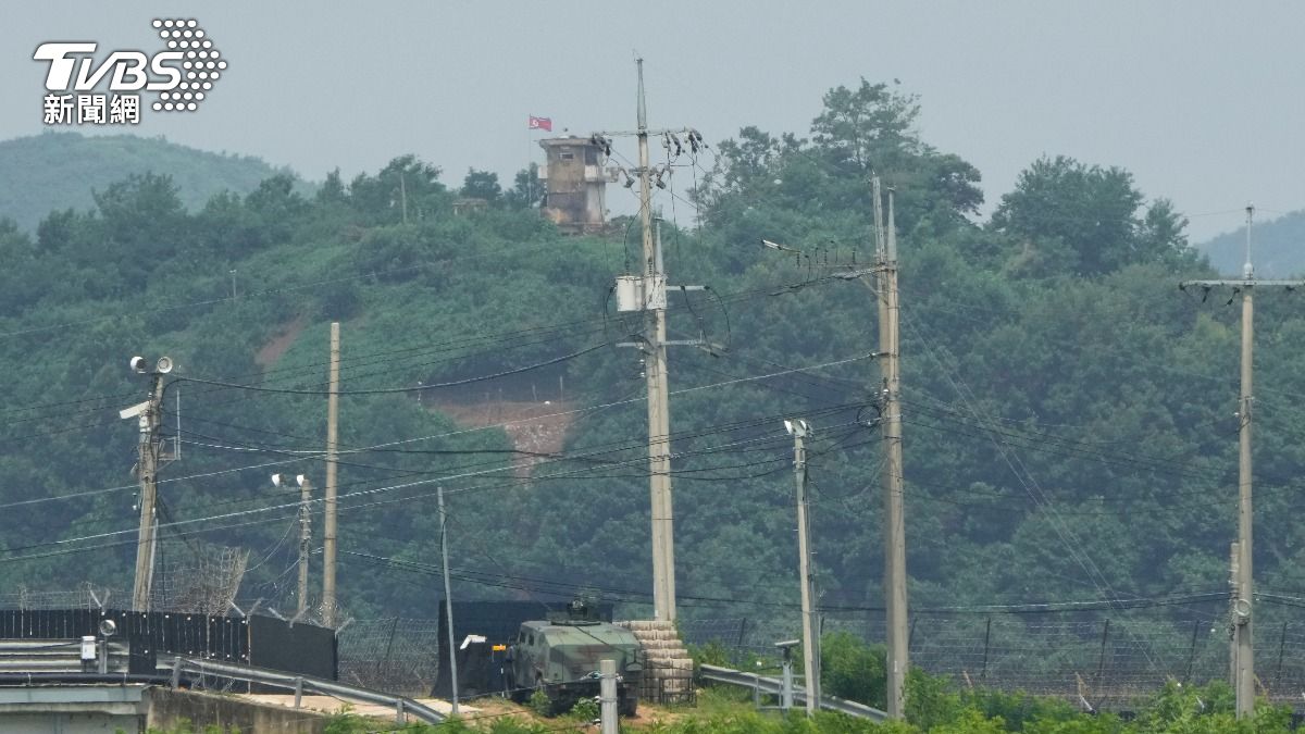 南北韓交界近日不分日夜傳來噪音，讓仁川江華島居民相當困擾。（圖／達志影像美聯社）