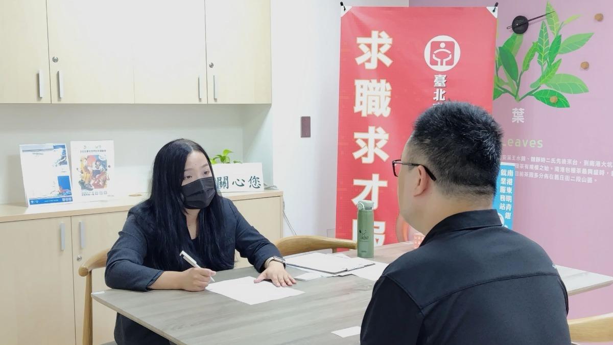 北市就葉服務處明（16）起現場徵才活動，26企業共888職缺。（圖／北市勞動局提供）