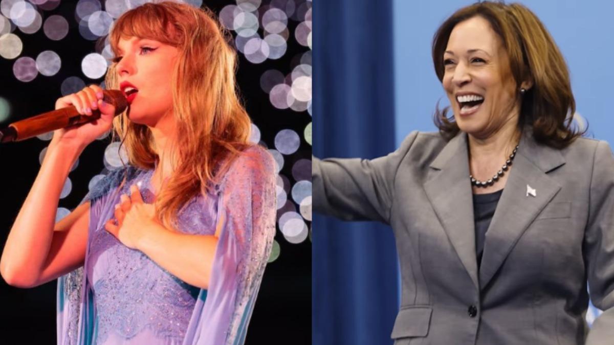 泰勒絲（Taylor Swift）表態挺賀錦麗（Kamala Harris）。（圖／翻攝自 IG）