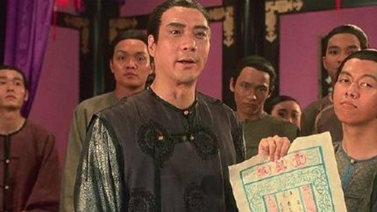 徐少強1992年曾演出周星馳《武狀元蘇乞兒》的趙無極一角。（圖／翻攝自微博）