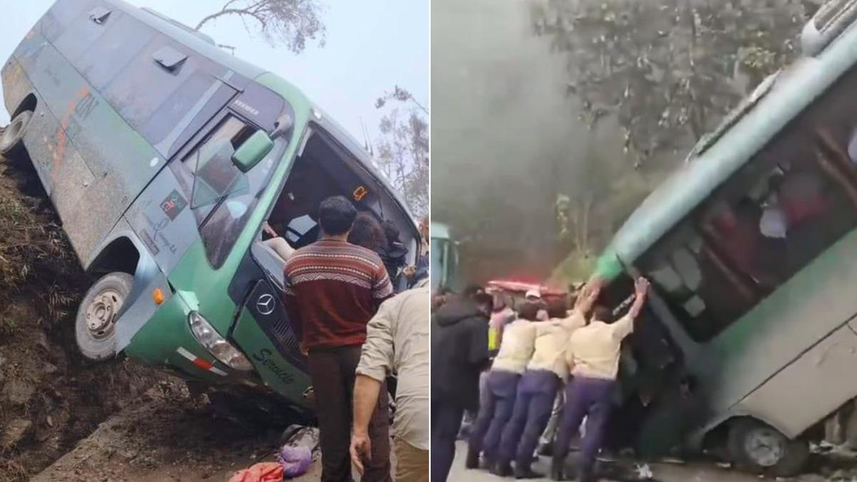 秘魯著名的觀光景點、世界遺產「馬丘比丘」驚傳嚴重車禍。（圖／翻攝自X@cuscopost）