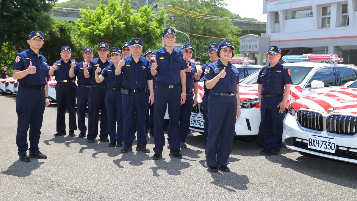 國道警表示，該車除了優異性能以外，更能增加警員執勤時的安全。（圖／國道警局提供）