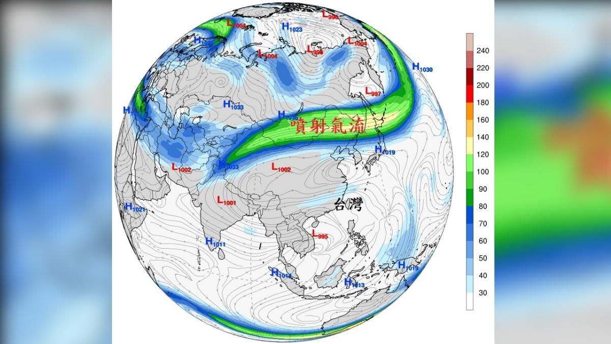 Expert explains Taiwan’s lingering heat (Courtesy of Cheng Ming-dean’s FB) Taiwan’s extended summer due to jet stream position: expert