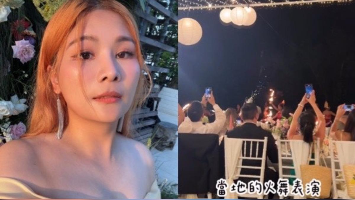 董仔透露劉芒婚禮還有火舞。（圖／翻攝自董仔IG）