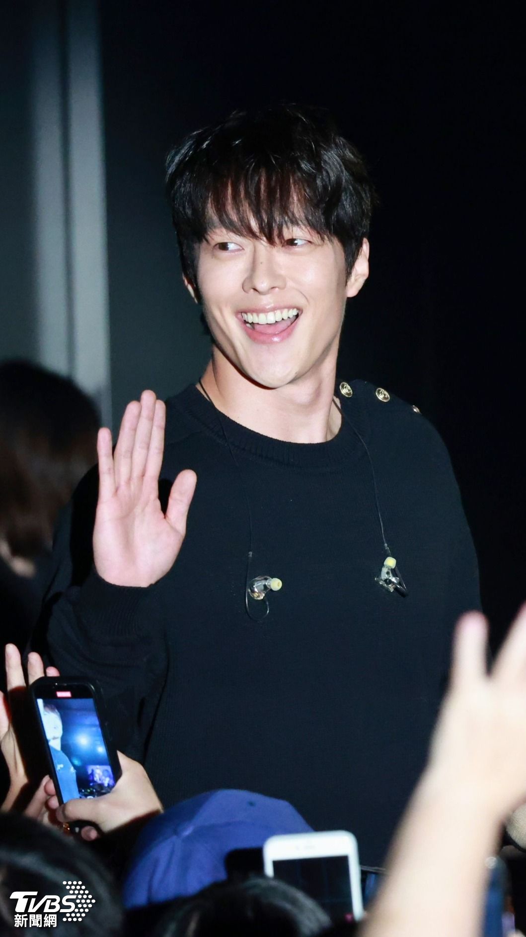 張基龍活動上帶來許多近距離接觸的粉絲福利。（圖／趙世平攝）