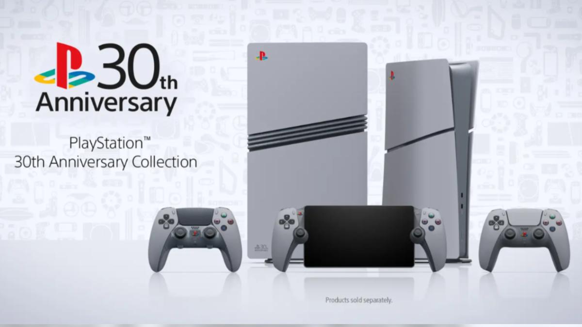 PlayStation30週年限量商品。（圖／翻攝自playstation.com）