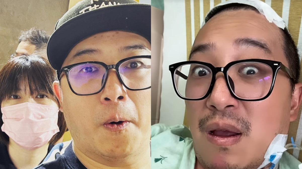 YouTuber「默森夫妻」安森目前人已清醒。（圖／翻攝自默森夫妻臉書、IG）