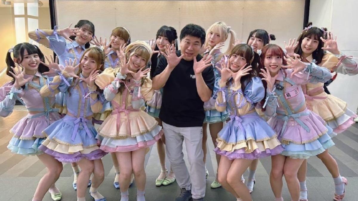 女團AKB48 Team TP日前作客胡瓜的網路節目，讓他開心直喊是福利最好的一集。（圖／好言娛樂提供）