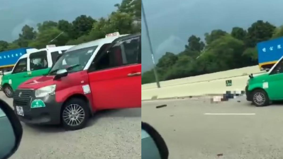 香港發生一起死亡車禍。（圖／翻攝自@香港公共交通智庫　臉書）