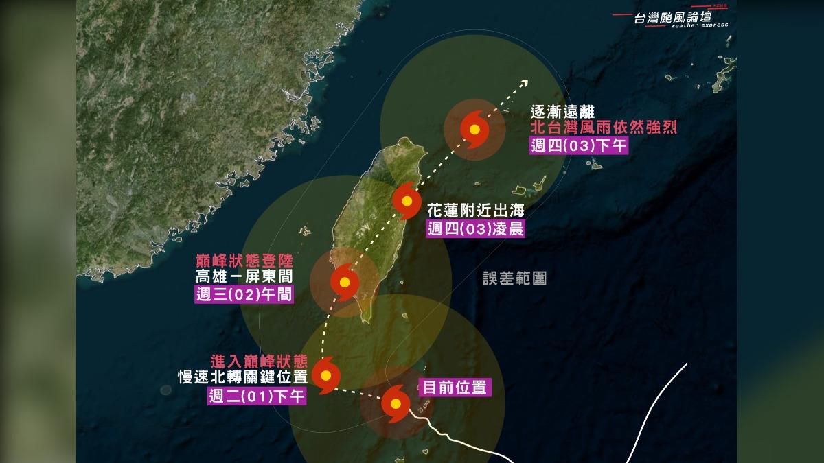 山陀兒颱風-山陀兒颱風路徑-山陀兒颱風動態-山陀兒颱風路徑圖-山陀兒颱風動向