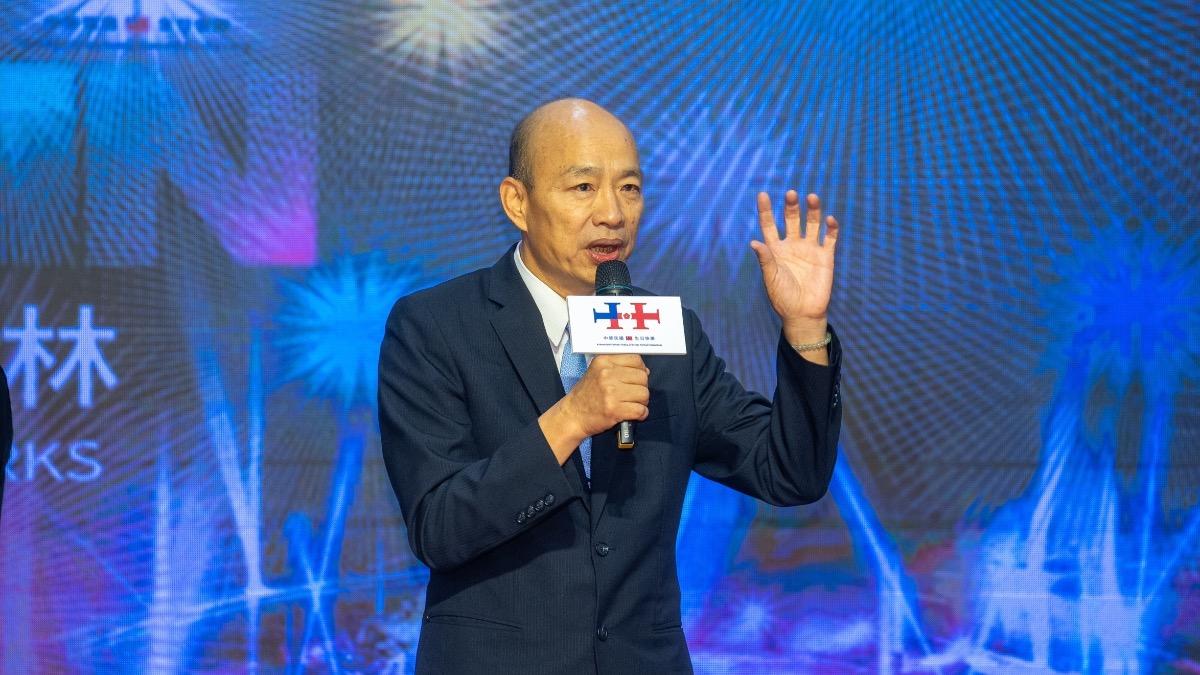 Han Kuo-yu hopes fireworks will ignite National Day spirit (Courtesy of Han Han Kuo-yu hopes fireworks will ignite National Day spirit