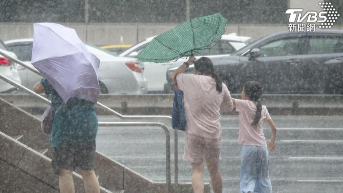 山陀兒颱風警報恐到週五一早才解除。（圖／TVBS資料畫面）