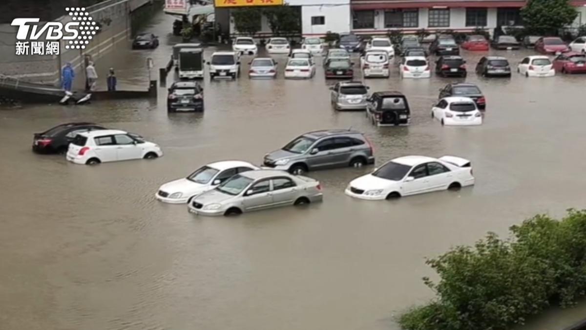 凱米颱風侵台時帶來致災性風雨。（圖／TVBS資料照）