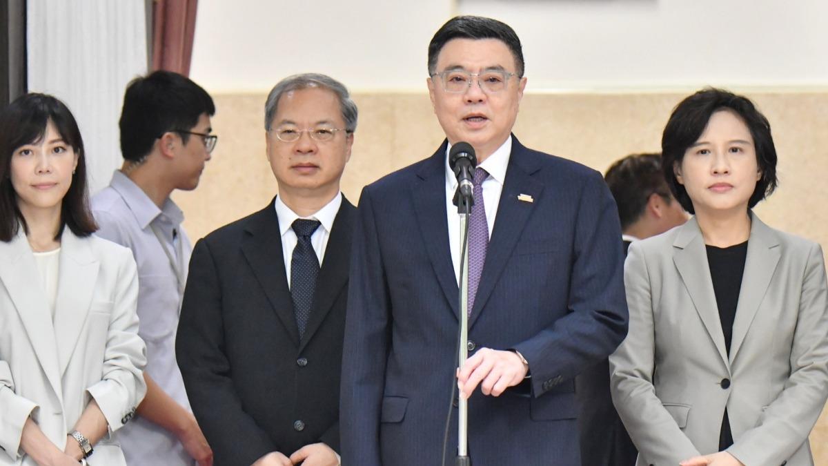 Cho calls for better weather forecasts (Courtesy of Executive Yuan) Premier Cho urges better weather data for local decisions