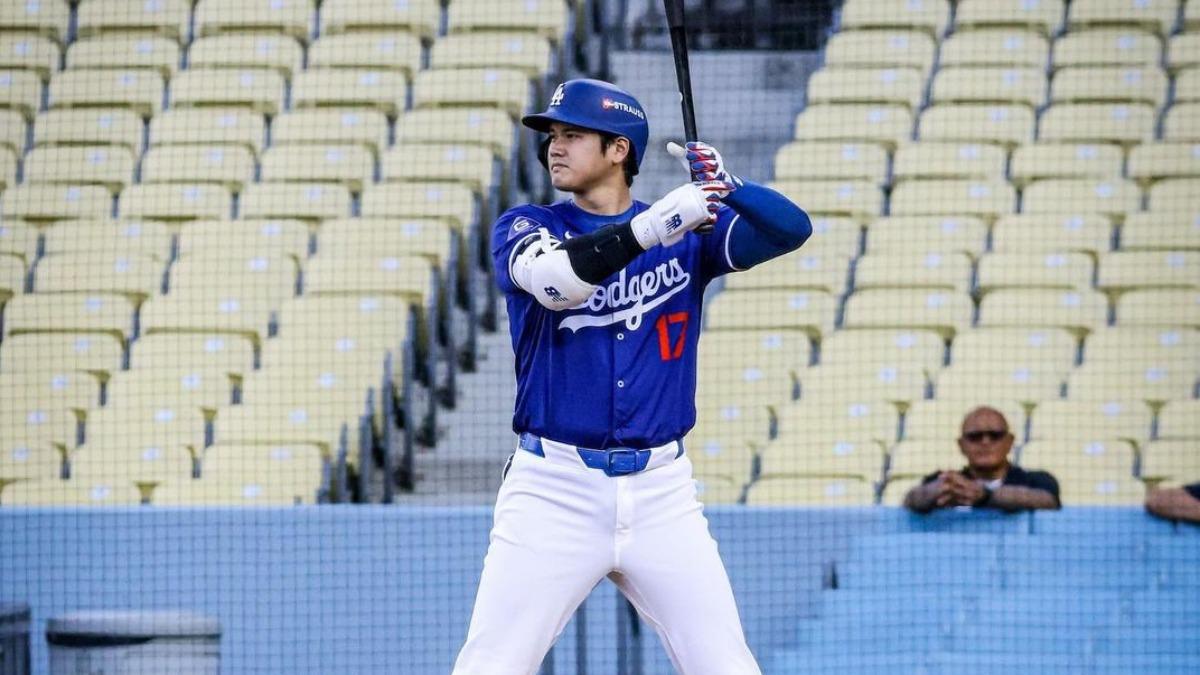 大谷翔平轉隊道奇首闖季後賽，引發球迷關注。（圖／翻攝自Los Angeles Dodgers Instagram）