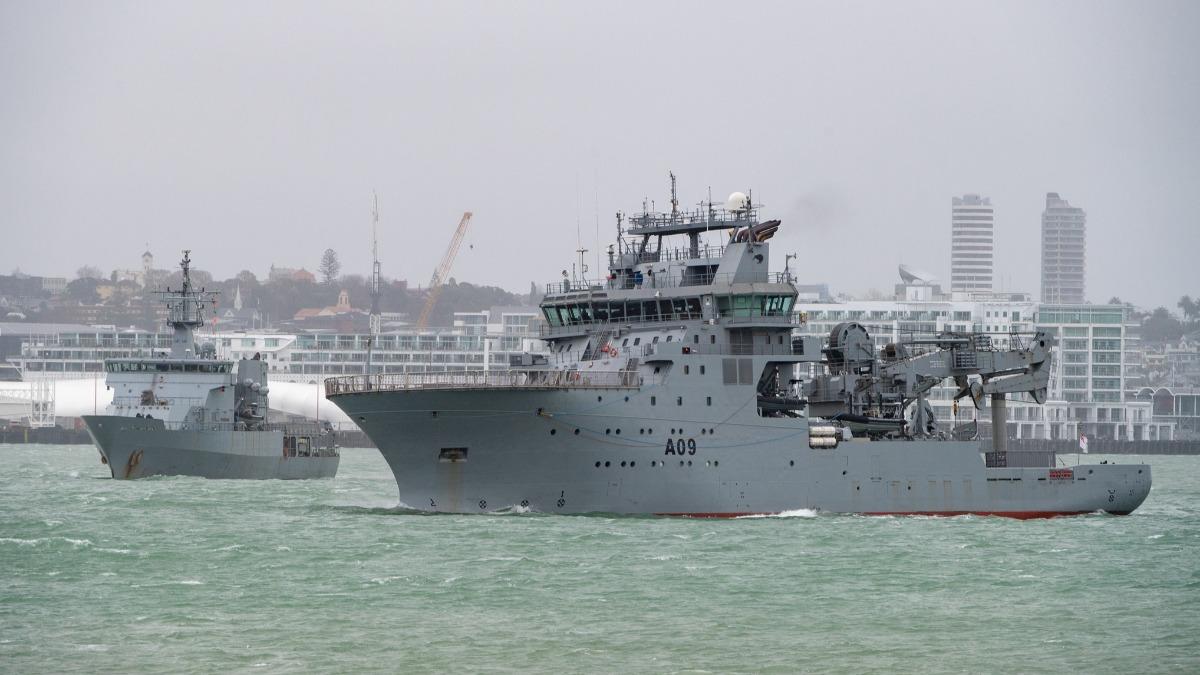 紐西蘭海軍馬納瓦努號軍艦。（圖／翻攝自紐西蘭國防部）