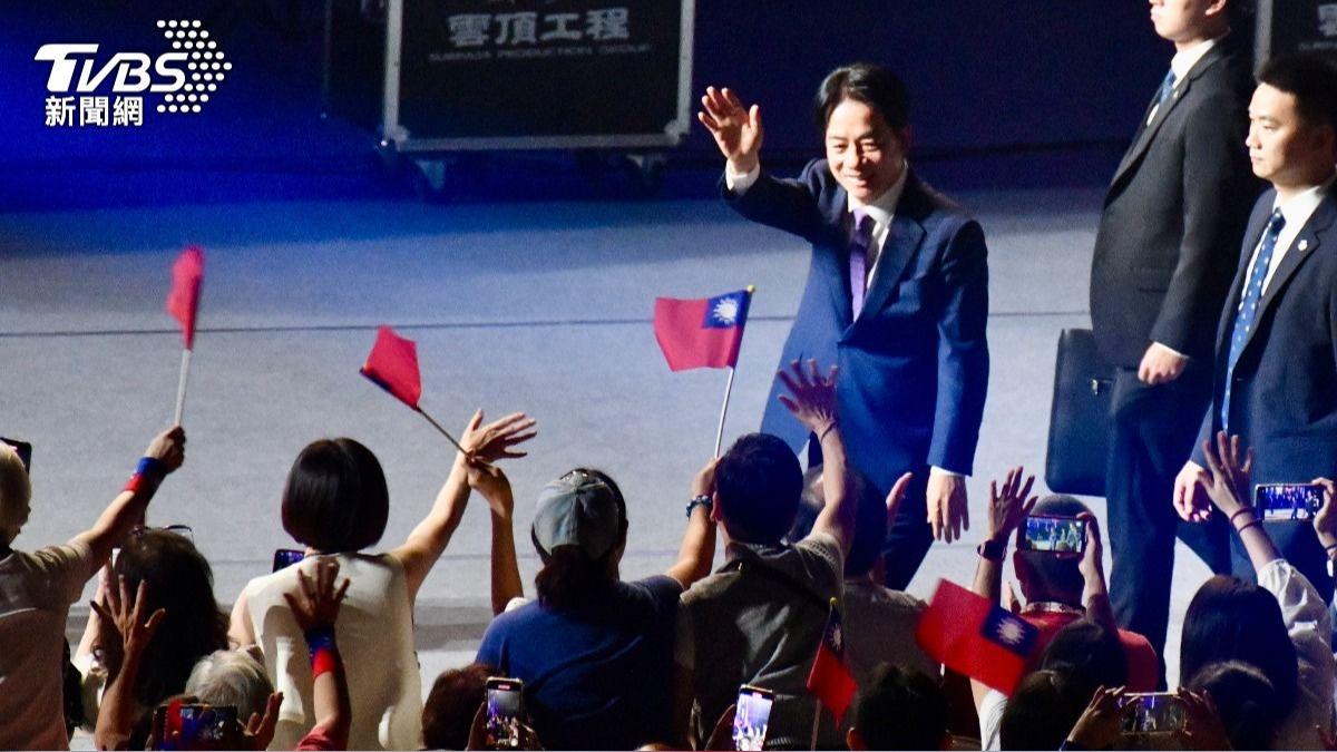 我國總統賴清德5日出席國慶晚會。（圖／胡瑞麒攝）