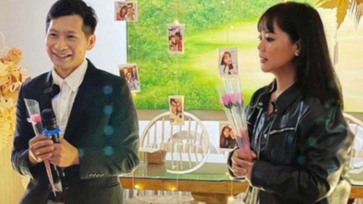 逸祥和女友紫布羅正若終於修成正果，照片幸福洋溢的味道。（圖／翻攝自yixiang2474 IG）