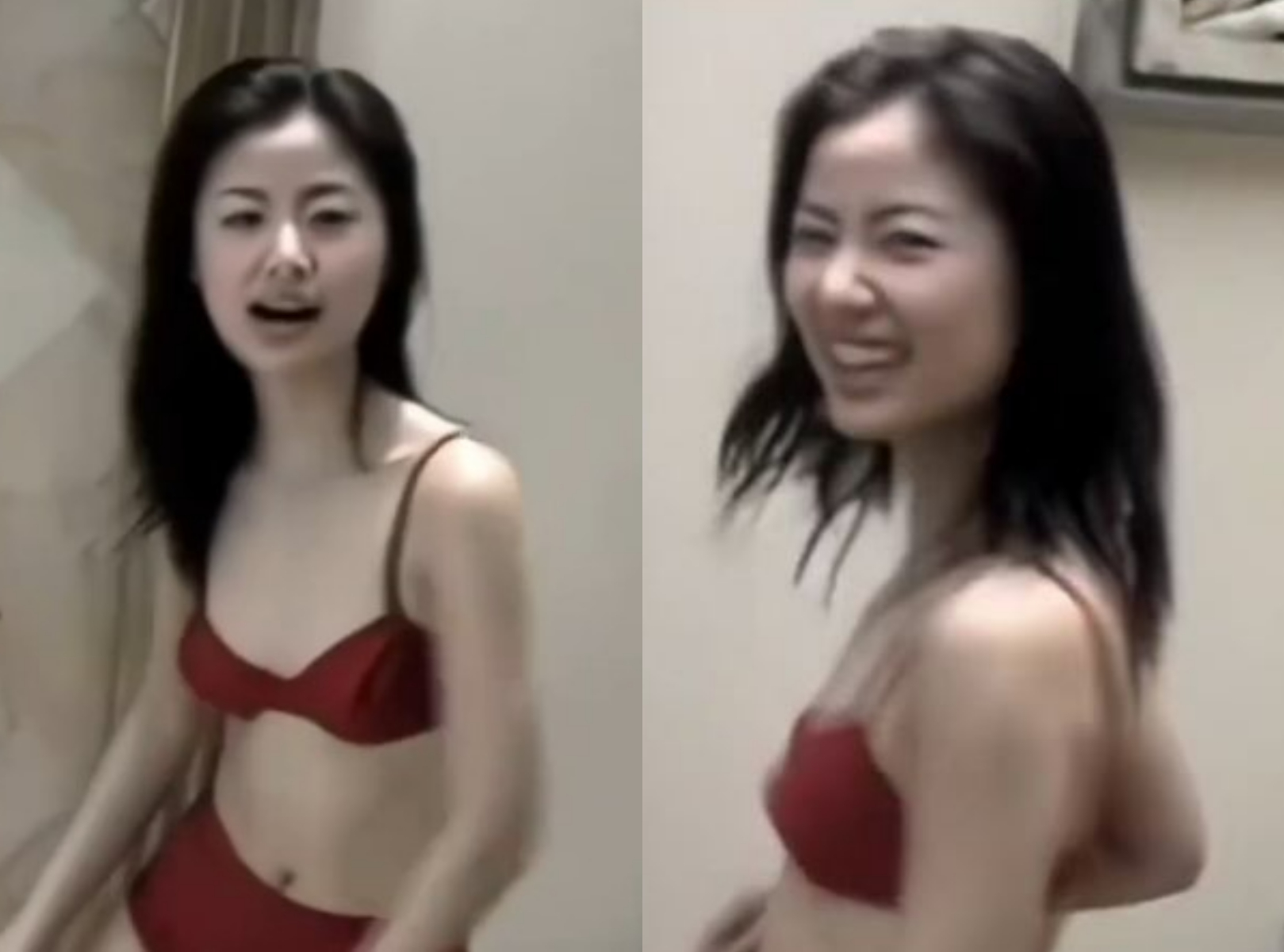 林心如多年前火辣片段被翻出。（圖／翻攝自微博）