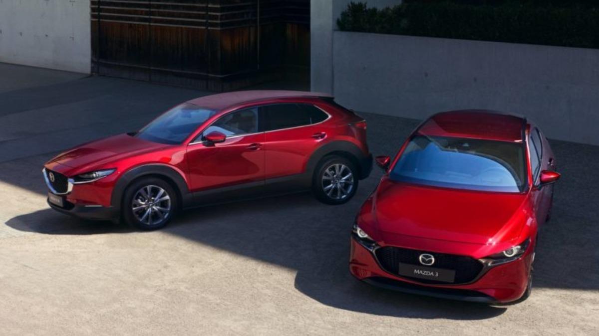 Mazda3與CX-30。（圖／馬自達提供）