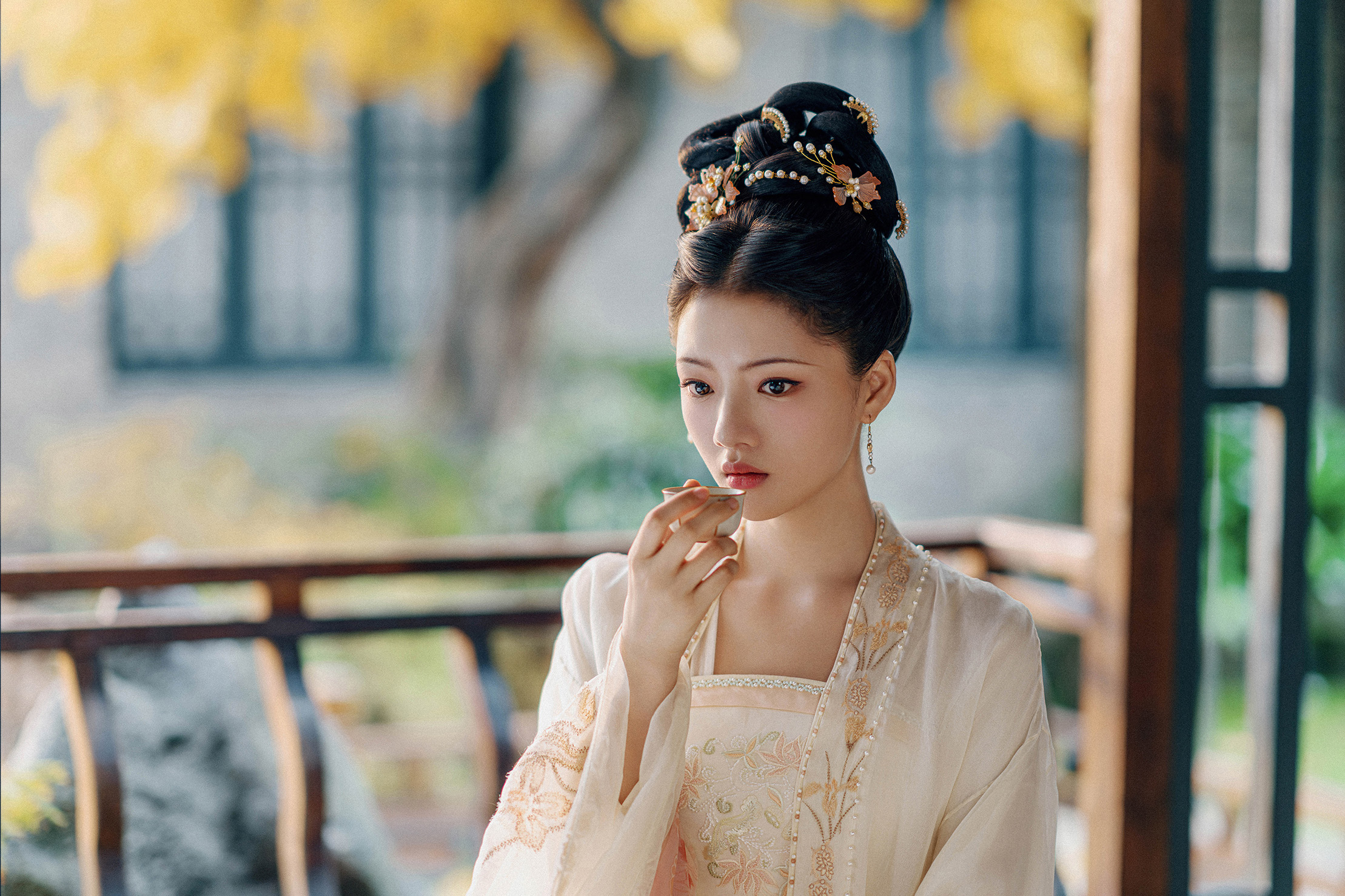 任敏飾演「羅宜寧」。（圖／愛爾達電視提供）