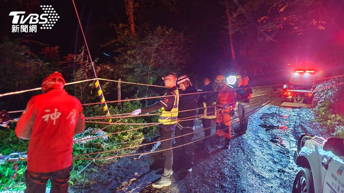 南投縣仁愛鄉力行產業道路18k處，昨（15）日傍晚發生一起死亡事故。（圖／TVBS）