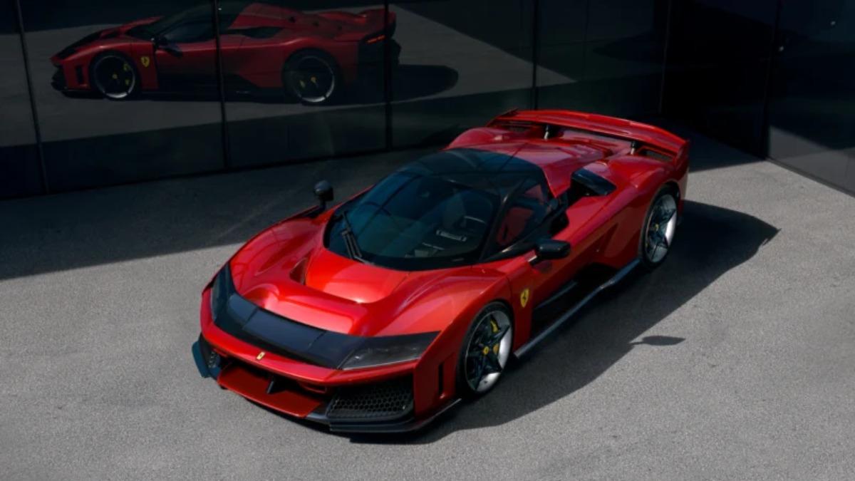 新一代馬王Ferrari F80現身亮相。（圖／ Ferrari提供)