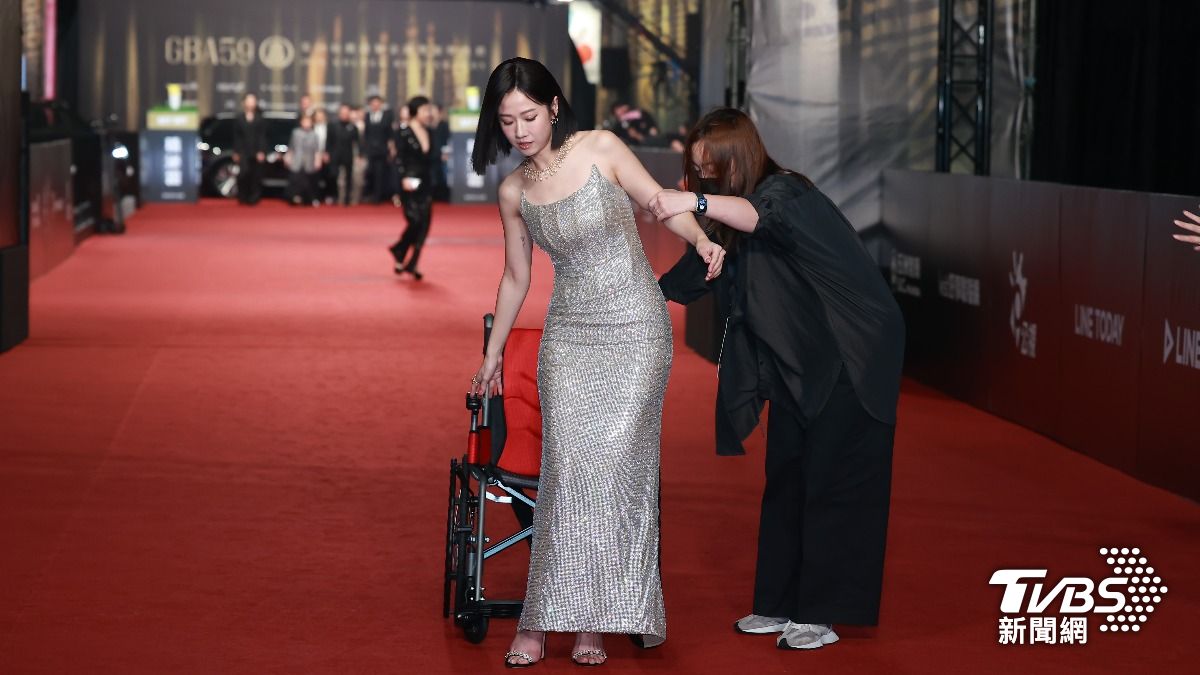 方志友現身。(圖/TVBS娛樂組攝)