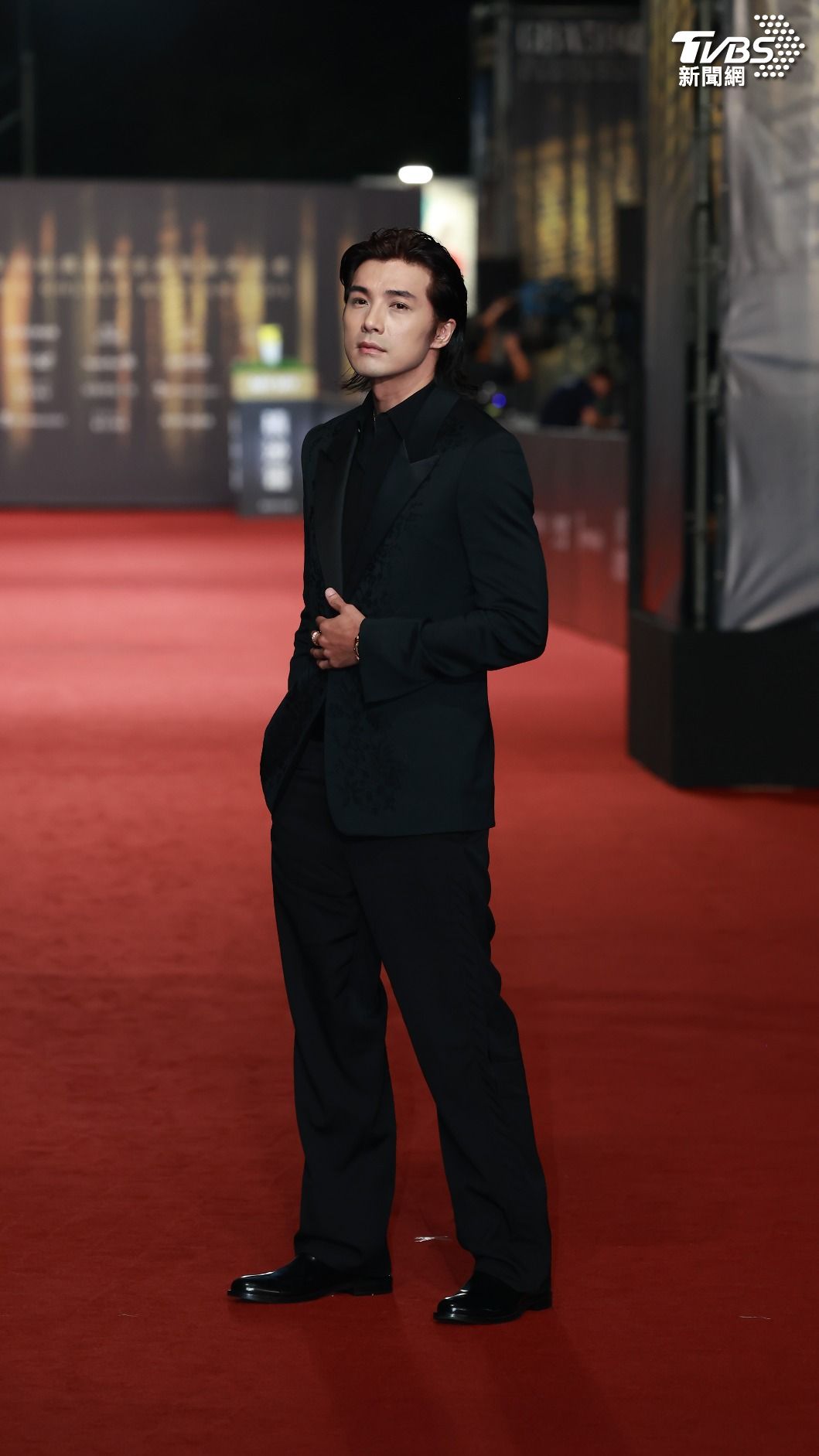 賀軍翔認為導演發現自己跟角色之間的共通特質。（圖／TVBS娛樂組攝）