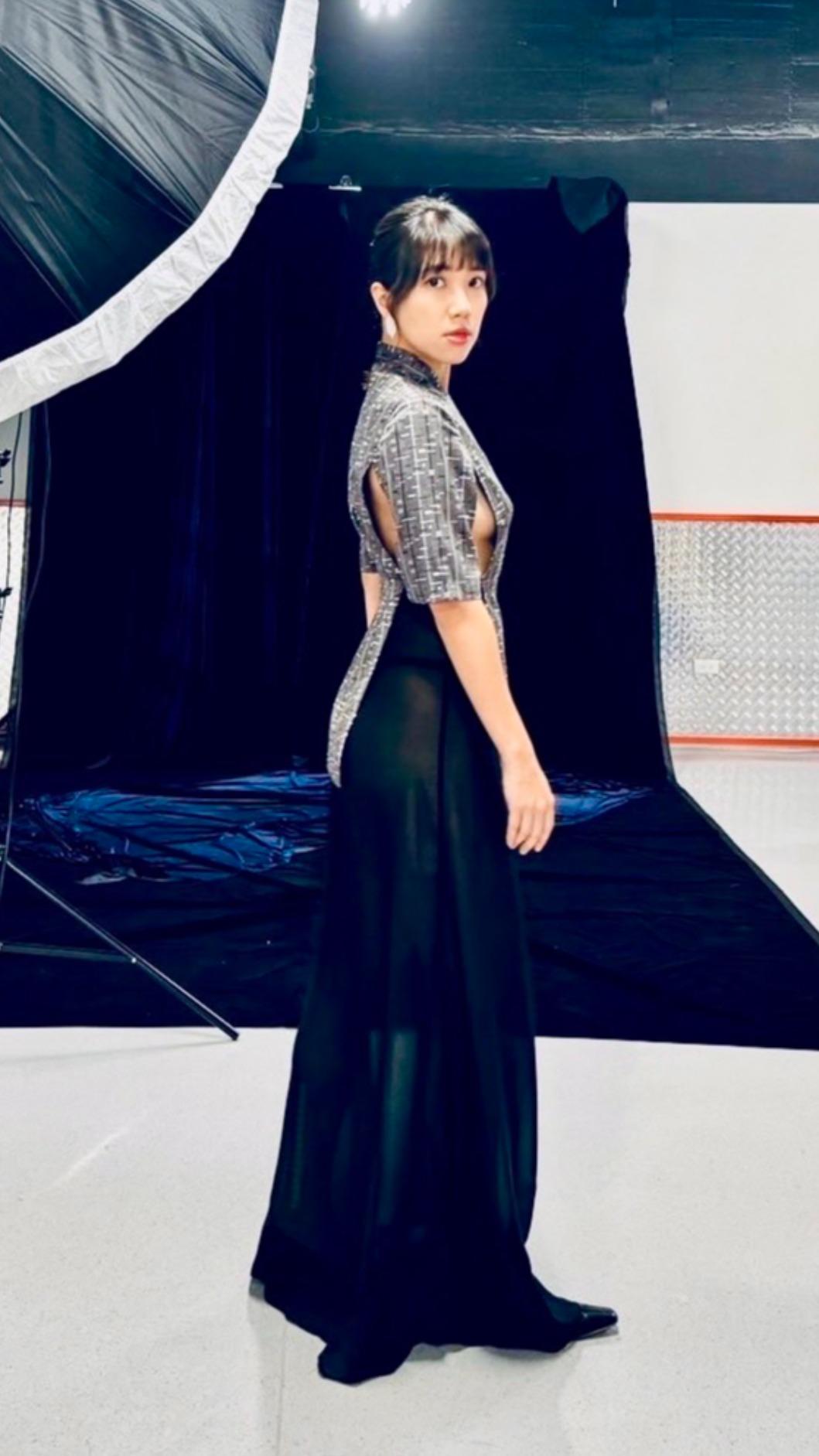 厭世姬昨首次擔任頒獎嘉賓。（圖／厭世姬提供）