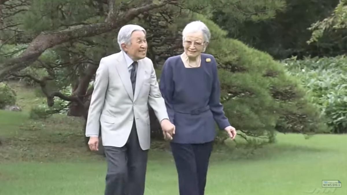 日本上皇后美智子90歲大壽。（圖／翻攝自TBS）