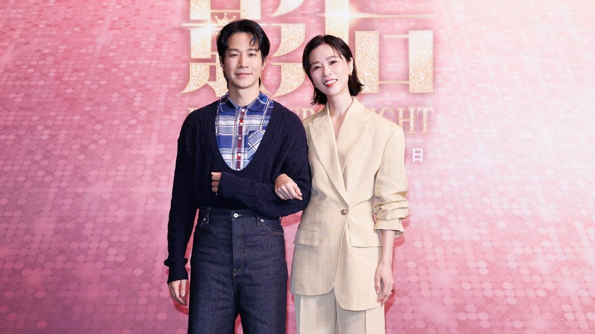 薛仕凌、謝盈萱在《影后》中演出夫妻檔。（圖／Netflix提供）