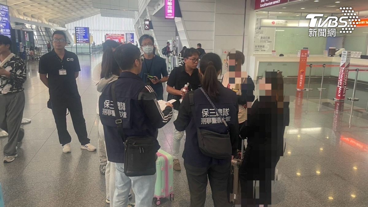 保安警察第三總隊第一大隊近日接獲「人體運毒」。（圖／TVBS）