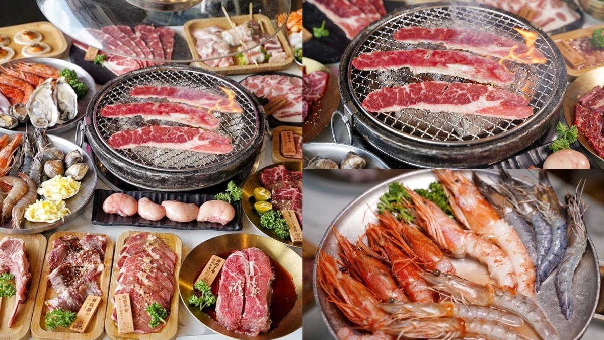 這家宜蘭市區美食「燒肉吉室」，被老饕大讚是宜蘭最強的「炭火燒肉吃到飽」。（圖／阿華田的美食日記提供）