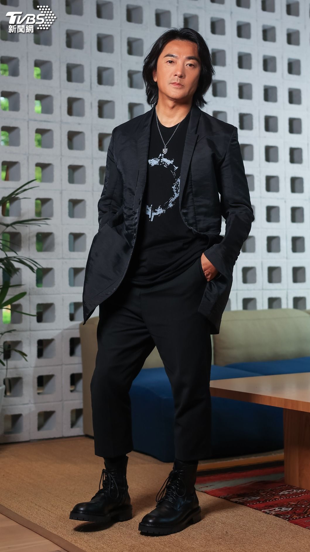 鄭伊健認為人生除了工作外,體驗生活也相當重要。(圖/趙世平攝)