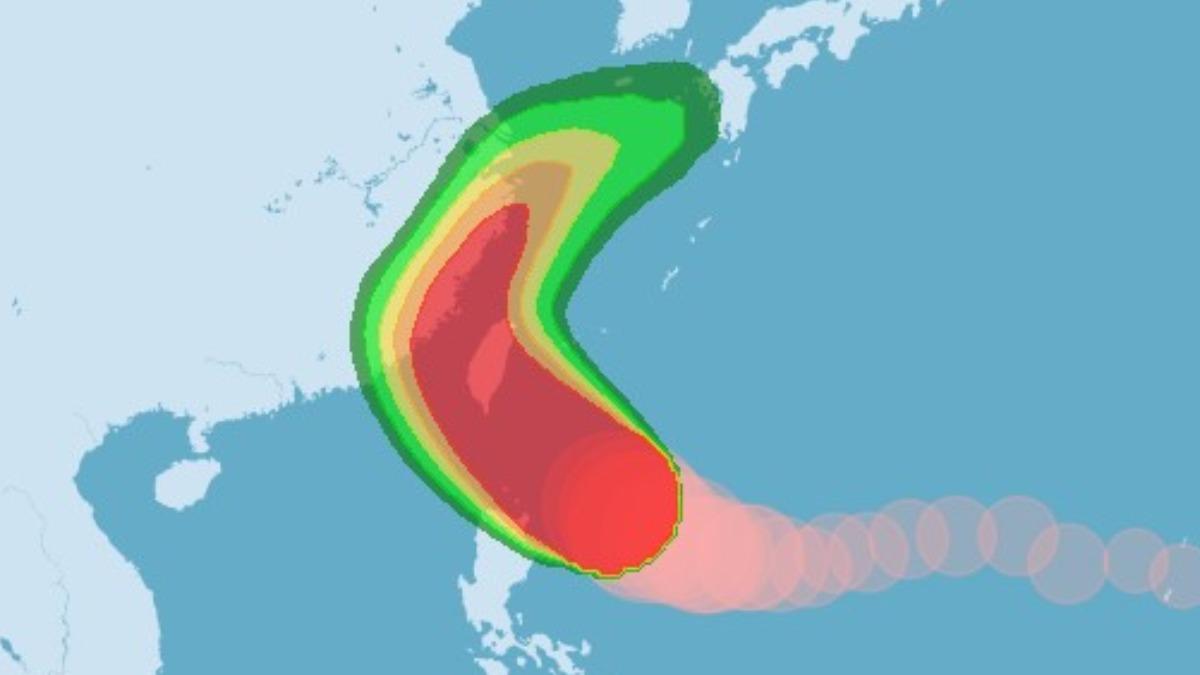颱風假-今天天氣-天氣預報-康芮颱風-氣象署