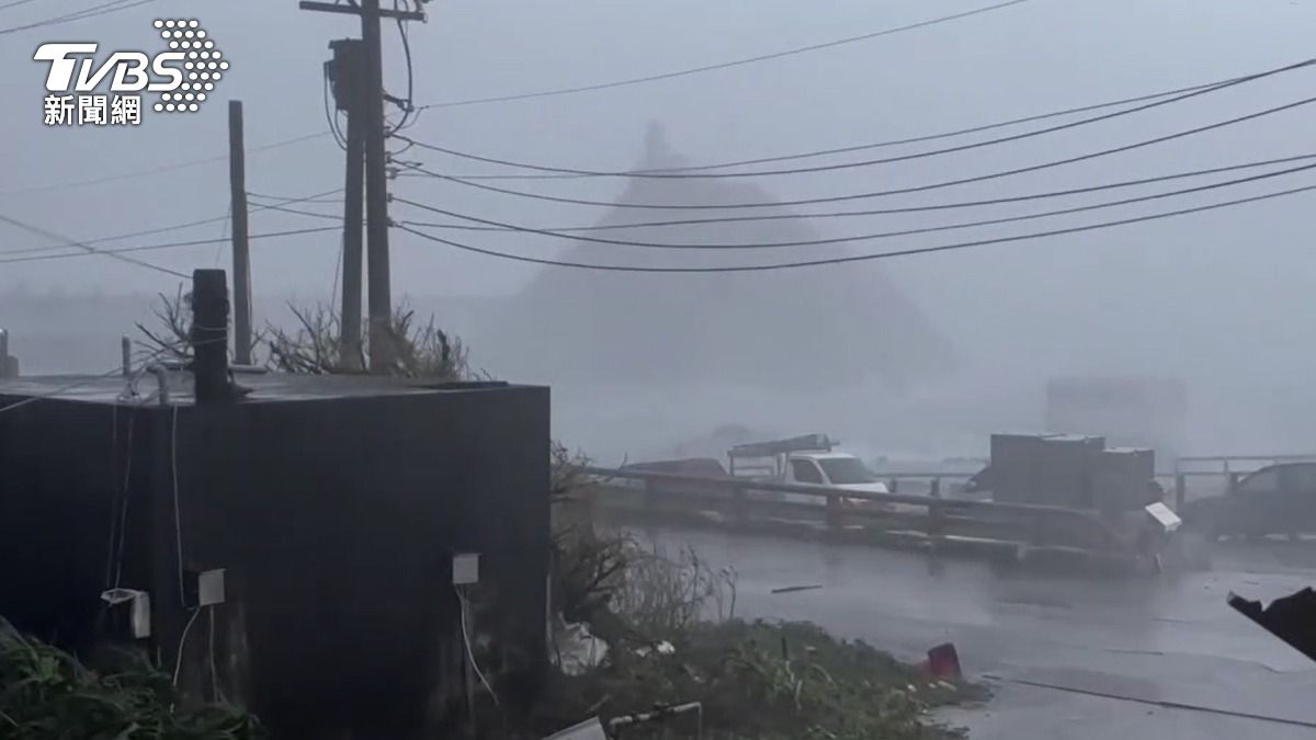 康芮颱風-颱風假-天氣預報-今天天氣-蘭嶼