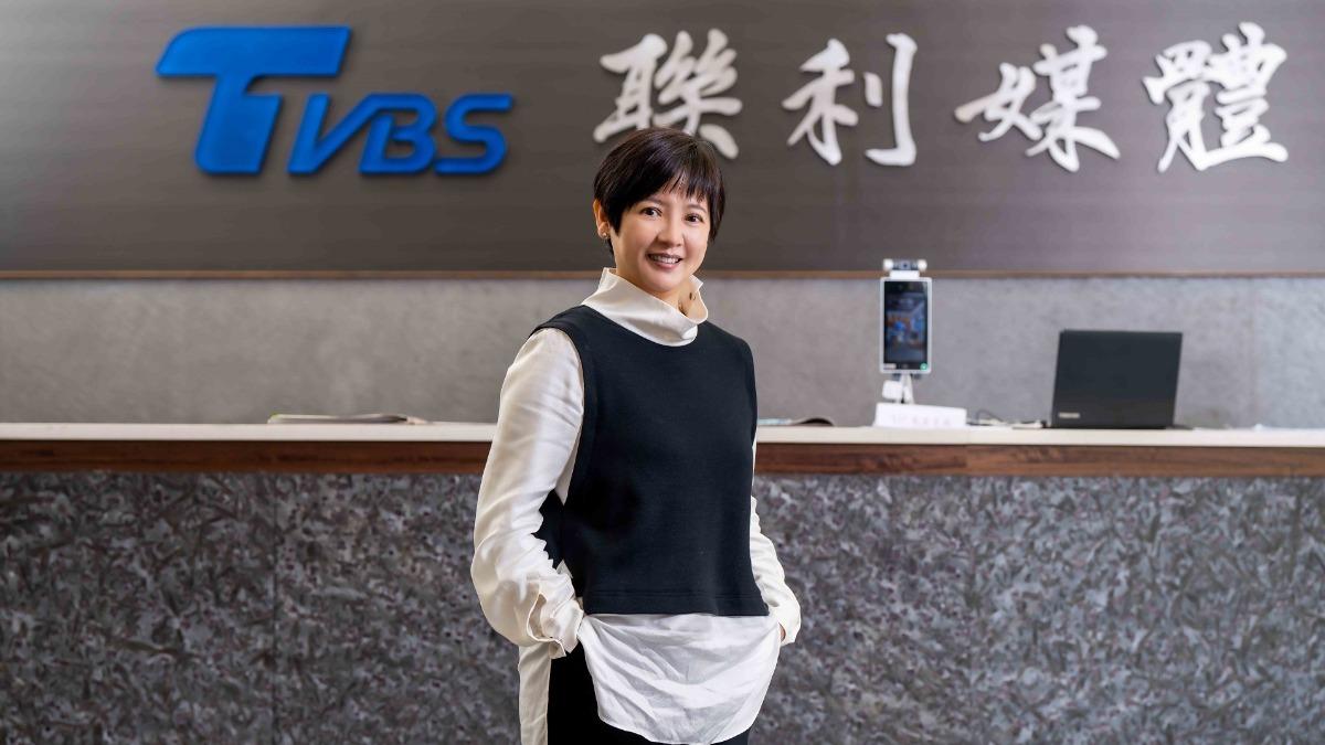 TVBS新聞部副總經理詹怡宜，期待以即時資訊與完整觀點，結合現場採訪提供有人味、能理解的選戰內容。（圖／TVBS）