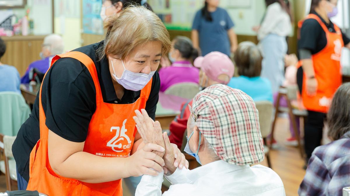 伊甸基金會長期關注高齡需求。（圖／伊甸基金會提供）