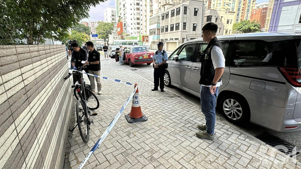 香港驚傳性騷犯持刀襲擊法官事件。（圖／香港01提供）