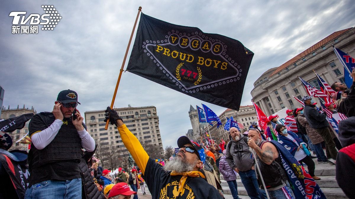 極右團體「驕傲男孩」（Proud Boys）。（示意圖／shutterstock 達志影像）