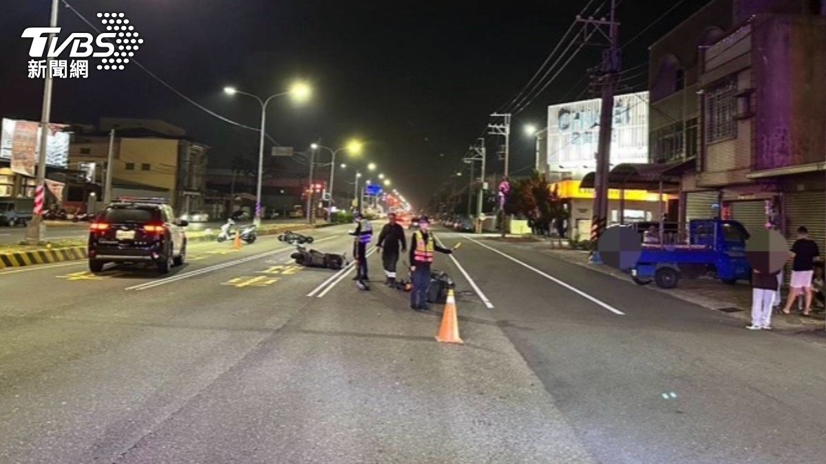 這起事故共有4男2女受輕傷，目前皆已送至醫院治療。（圖／TVBS）