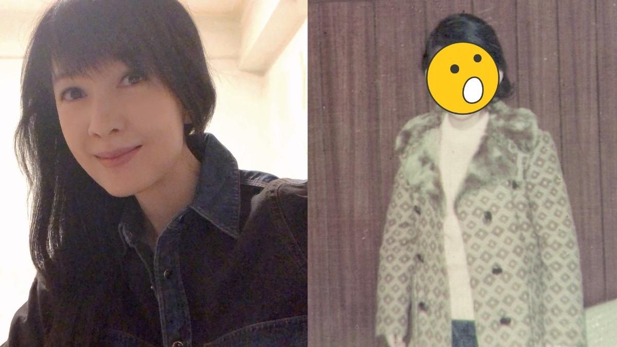 周慧敏昨日慶祝57歲生日，並曬出少女時期美照。（圖／翻攝自周慧敏微博）