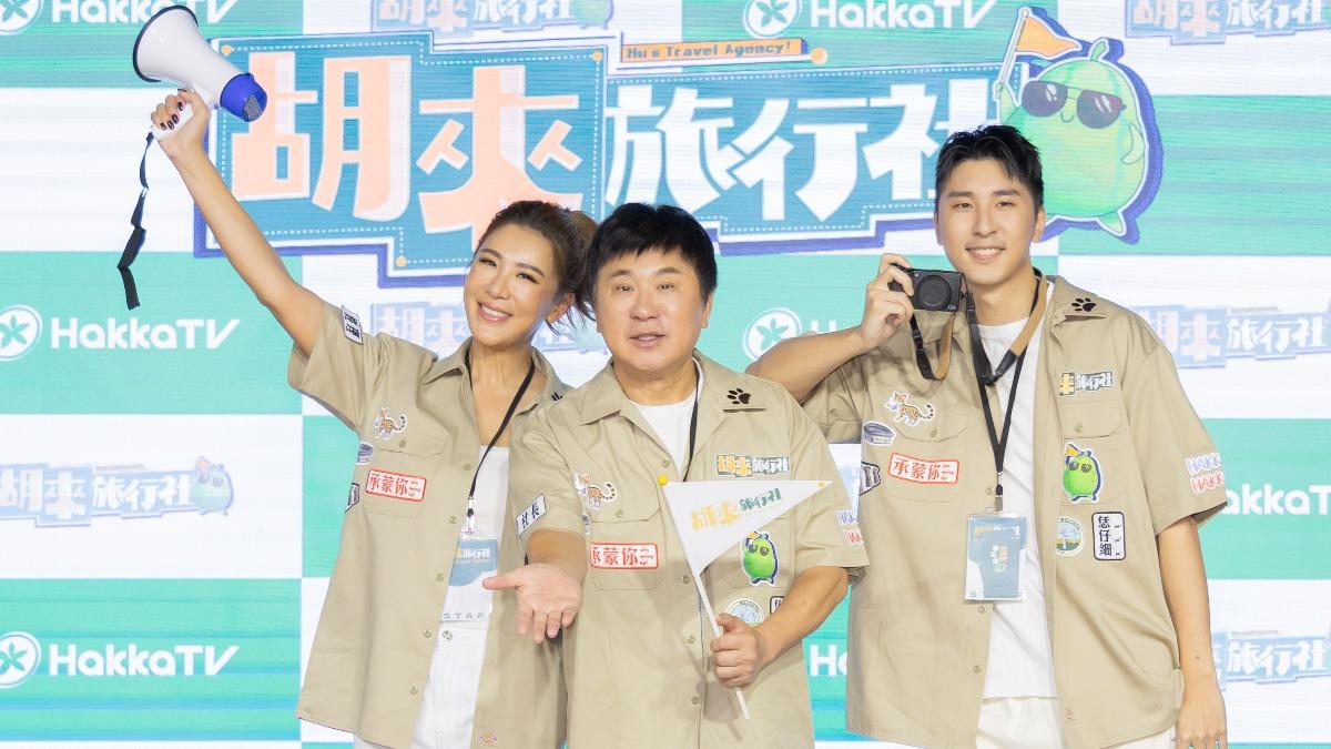 胡瓜相當疼愛女兒小禎以及兒子胡釋安。（圖／客家電視提供）